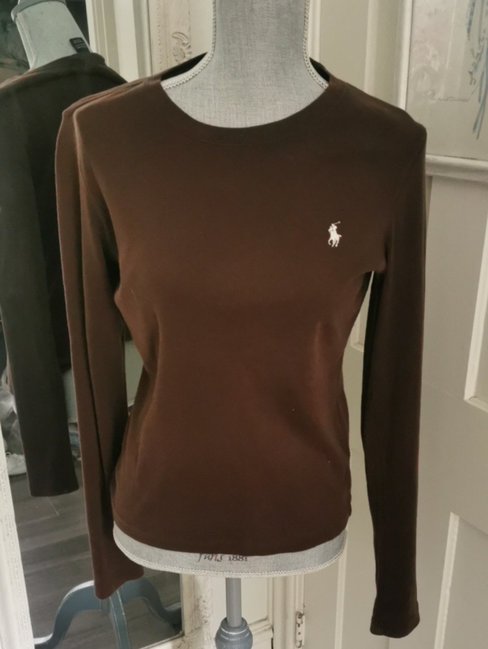 Ralph Lauren Womens Casual Sport Preppy Long Sleeve Crewneck. Size L - Picture 1 of 4